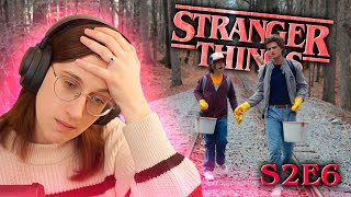 STRANGER THINGS REACTION  Season 2 Episode 6  First time watching [upl. by Alracal]