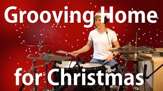 Drum Remix  Driving Home for Christmas  Chris Rea 4K [upl. by Ramedlab470]