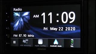 Kenwood DMX47S 68” Digital Media Receiver Demo [upl. by Almond]