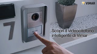 Videocitofono TAB 7 spot by Vimar [upl. by Yztim]