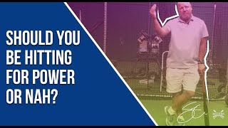 Should you be hitting for more POWER or nah [upl. by Libre]