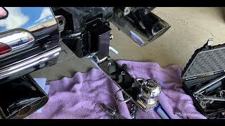 Motorcycle Trailer Hitch Installation for a Honda Goldwing GL1800  Years 2001 to 2017 [upl. by Ajile342]