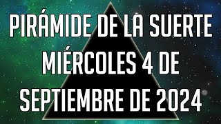 🍀 Pirámide de la Suerte para el Miércoles 4 de Septiembre de 2024  Lotería de Panamá [upl. by Willy992]