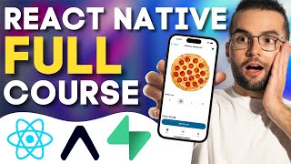 React Native Full 8 Hours Course Expo Expo Router Supabase [upl. by Idnahk]