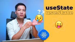 useState trong React hook  React hook 2021 [upl. by Ainerbas987]