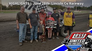 𝙃𝙄𝙂𝙃𝙇𝙄𝙂𝙃𝙏𝙎 Night 1 SandHills Shootout Summer Nationals at Lincoln Co Raceway 6282024 [upl. by Sephira]