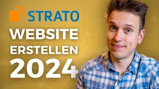 Strato Website erstellen HomepageBaukasten Tutorial 2024 [upl. by Yelrihs476]