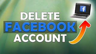 How to Delete Facebook Account on a Computer Quick amp Easy [upl. by Noislla802]