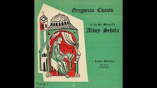 St Meinrads Abbey Schola  Gregorian Chants Volume 1—Christmas and Lent  Lumen Records 1953 [upl. by Felicio]