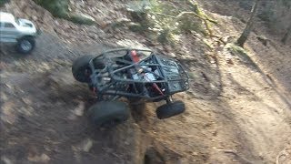 RC Axial Wraith and Honcho on Tour [upl. by Linders]