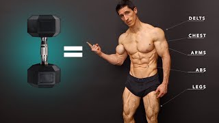 Ultimate Total Body Dumbbell Workout BEGINNER TO ADVANCED [upl. by Watson]