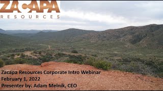 Zacapa Resources TSXVZACA Corporate Intro [upl. by Hippel]