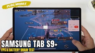 Samsung Tab S9 PUBG Mobile Gaming test  Snapdragon 8 Gen 2 120Hz Display [upl. by Onitsoga]