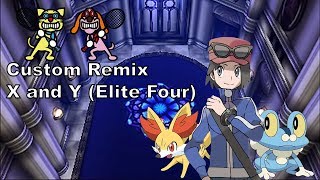 Custom Remix Pokémon X and Y Elite 4 [upl. by Jesus]