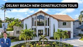 BREATHTAKING DELRAY BEACH NEW CONSTRUCTION HOME TOUR  3426 SF  Luxury Florida Real Estate [upl. by Fitton]