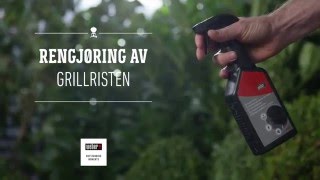 Rengjøring av grillristen [upl. by Shlomo355]