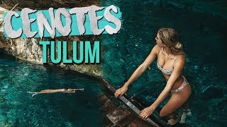 CENOTES IN TULUM Riviera Maya Mexico [upl. by Airan]