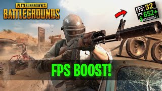 PUBG PC Ultimate FPS Boost for Low End PCs 2024 [upl. by Yahsal]