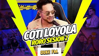 COTI LOYOLA EN VIVO  RORO SESION 2 [upl. by Enneirb]