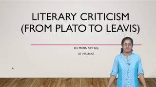 Introduction Video Literary Criticism From Plato to Leavis [upl. by Okiam]