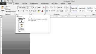 Word 2013 Dialog Box Launchers [upl. by Aggappera]