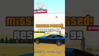 CJ CAR STUNT GTA SA gta gtasanandreas sanandreas gameplay rockstargames gta5 gtasa [upl. by Jenda390]