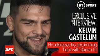 Kelvin Gastelum talks Darren Till fight and Whittaker vs Adesanya [upl. by Minny]