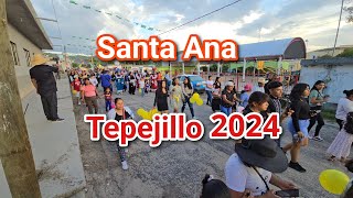 Calenda en Santa Ana Tepejillo Puebla 2024 [upl. by Merrell]