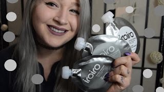 IroIro SilverPlatinum Hair DyeReview on Blonde Hair [upl. by Attaymik202]