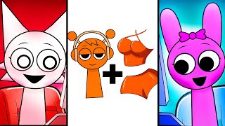 Sprunki Incredibox Wenda amp Pinki React To TikToks Themselves Memes 11 [upl. by Venn608]