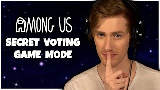 NEW SECRET VOTING GAME MODE  Among Us Beta Gameplay ft H2O Delirious Cartoonz amp More [upl. by Dusty]