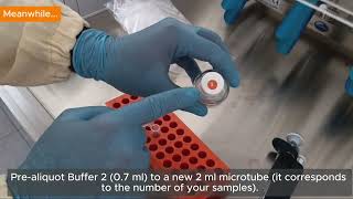 Ion Spin K  Dna Extraction kit  Instruction movie [upl. by Aneehs]