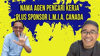 WAJIB TONTON SAMPE HABIS  INFO AGEN KERJA DI KANADA PELUANG SPONSORSHIP [upl. by Okram]