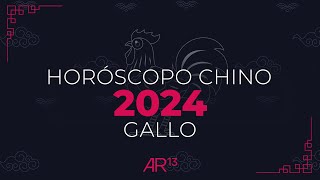 Horóscopo Chino 2024  Gallo  Canal 13 [upl. by Iniffit]