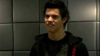 Rock Band 2  Eye of The Tiger Ft Twilights Taylor Lautner  Flipcam  On Air with Ryan Seacrest [upl. by Meek]