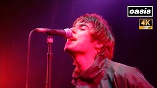 Oasis  Roll With It Live at Glastonbury 1995  4K Remastered [upl. by Retsam]