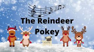 MUSIC The Reindeer Pokey Holiday Christmas Song Vocal Music Education Virtual School FUN Songs [upl. by Haiel64]