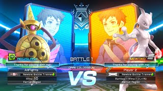 Aegislash vs Mewtwo  Pokkén Tournament DX [upl. by Salb580]