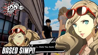 Persona 5 Strikers When Joker Simps For Lady Ann [upl. by Epillihp181]