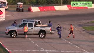 Flamboro Speedway King of the Hill gone wrong Aug 13 2022 [upl. by Suivatnad597]