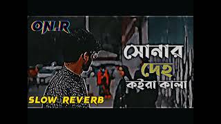 সোনার দেহ কইরা কালা  sonar deho koira kala  LoFi Music  sad song bangla music [upl. by Atirhs]