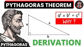 Proving Pythagoras Theorem  Step by step Proof [upl. by Courtney505]