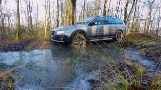 Volvo XC70 AWD D4  Looking for mud [upl. by Haleelahk973]