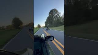 Cocky Scat Pack Owner Gets Gapped By Yamaha Banshee amp Raptor 700R shortsviral [upl. by Mokas]