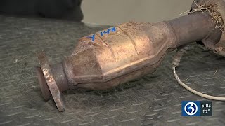 Catalytic converter thefts drop [upl. by Tally]