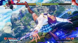 Altowine Laura vs NOKOREANFxck MenatSD  Street Fighter 5 Definitive Edition [upl. by Akinhoj307]