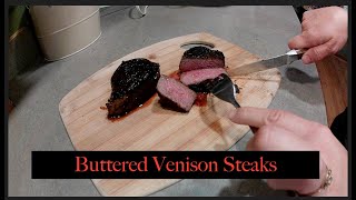 Cook venison like a pro chef Simple crowd pleasing deer backstrap steak recipe [upl. by Nirraj]