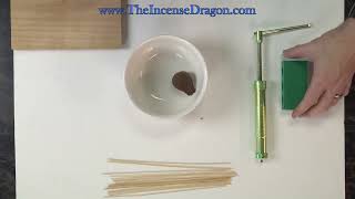 Super Makko Incense Making Powder from The Incense Dragon [upl. by Iram542]