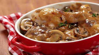 Recette  Faisan aux champignons minceur [upl. by Idissak427]