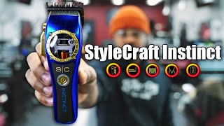 SMALLEST CLIPPERS IN THE GAME STYLECRAFT INSTINCT REVIEW [upl. by Ha]